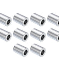 10 Pack Stainless Steel Spacer Three Eighths Inch Bore Three Quarters Inch Outer Diameter One Inch Length Standoff Bushing For Three Eighths Inch Screws Bolts And Rods 304 Stainless Steel Corrosion Resistant High Strength Plain Finish