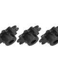 Three Piece Stainless Steel Sprockets Set With 8mm Pitch And 6mm D Hole Drive Gears Ten Teeth Each For Machinery Equipment