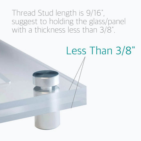 Stainless Steel Standoff Screws For Acrylic Signs And Glass Displays 20 Pack By Lantee Glass Picture Frame Standoff Mounts Bolts