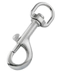 Stainless Steel Swivel Eye Bolt Flagpole Snap Hook 4 Pack For Rope And Outdoor Use, rust-resistant zinc alloy clip for flags