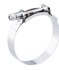 Stainless Steel T Bolt Hose Clamp Three Quarters Inch Bandwidth SAE Size Forty Eight Two Point Three Eight To Two Point Six Nine Inch Diameter Range