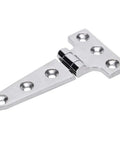 316 Stainless Steel T Hinge Resistance Mirror Polished Three Sizes For Cabinet Doors Garden Gates Boats And Yachts Durable Marine Grade Hardware