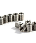Stainless Steel Thread Repair Tool Kit With 10 Insert Nuts M8 X 1.25 Female Threads And M10 X 1.25 Male Threads