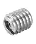 Stainless Steel Threaded Wood Nut Inserts With 10-24 Internal Threads 0.5 Inch Length Pack Of 20 for hardwoods and composites