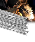 Stainless Steel TIG Welding Rods 50 Pack ER308L 1 By 16 Inch Filler Rod Low Splatter Enhanced Corrosion Resistance with welder in action
