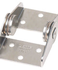 Sugatsune HG-ITS25 Torque Hinge Stainless Steel With Free Stop Design 2.5 Nm 180 Degree Opening, stainless steel hinge close-up