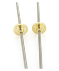 ✝️ Screw Stainless Steel Ball Screw T4 Stainless Steel Trapezoidal Screw Length 100mm Pitch 1 Lead 1mm/2mm with Nut for CNC axis motion