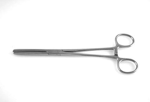 MedixPlus Tube Occluding Clamps 7 Inch Stainless Steel With Straight Smooth Jaws For Precise Tube Occlusion And Secure Gripping