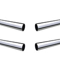 304 Stainless Steel Round Tubing 12mm Outer Diameter 2mm Wall Thick 762mm Long 30 Inch 4 Pack Brushed Polished Welded Finish