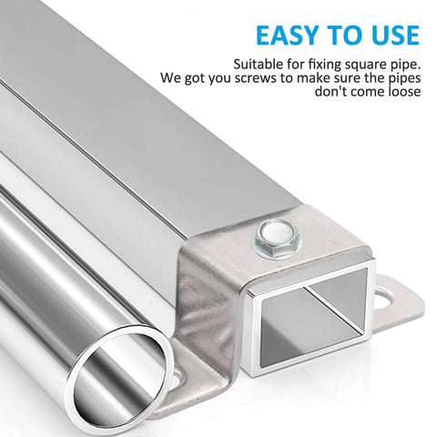Durable 304 stainless steel U shaped connector brackets deliver strong rust resistant mounting for strut channels