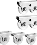 Pulley, Pulley Wheel, Pulley Wheel Clothes line Pulley U Groove Wheel Pulley Stainless Steel Pulley Block Super Silent Single Lifting Rope Pulley