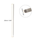 E308L-16 Stainless Steel Welding Rods 1/16 Inch by 10 Inch Pack shown in detail with length and diameter