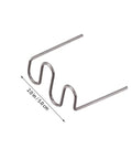 Stainless steel wave staple from 500 Pcs Auto Body Welding Kit With Plastic Welding Rods And Automatic Stapler Welding Wave Tool