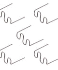 Stainless steel staples from 500 Pcs Auto Body Welding Kit With Plastic Welding Rods And Automatic Stapler Welding Wave Tool