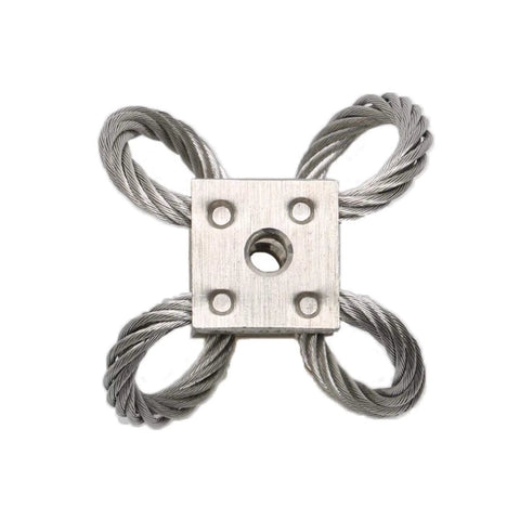RC UAV Aerial Photography Wire Rope Isolator 304 Stainless Steel Gimbal Stabilizer Anti Vibration Shock Absorber top view