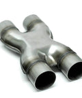 Lawson Industries 66922 Stainless Steel Stamped X Pipe For Performance Upgrades Increases Horsepower And Torque Reduces Noise