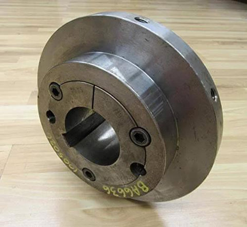 Heavy Duty Taper Lock Hub Two Seven Eighths Inch Stainless Steel For Rexnord 70 HTI STI 7300780 With One Half Inch By Three Quarter Inch Keyway One Quarter Inch Npt Nine And A Quarter Inch Outer Diameter Three And A Half Inch Thick Power Transmission