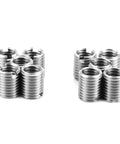 Stainless Steel Thread Repair Tool Kit With 10 Insert Nuts M8 X 1.25 Female Threads And M10 X 1.25 Male Threads for automotive