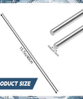 ER308L Stainless Steel TIG Welding Rod Pro Grade 1/16 Inch By 16 Inch, 1.5 Pound Package shown with dimensions