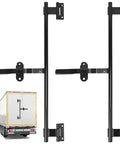 Durable stainless steel 36 inch cam bar lock provides secure, rust resistant protection for trailer doors