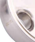 Close-up of Tri Clamp Bowl Reducer Sanitary Fitting Stainless Steel 304 For 6 Inch To 1.5 Inch Tubing Non Permanent Clamp Connection