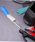 13-Piece Stainless Steel Welding Tip Cleaner Kit With Aluminum Case, Gas Welding Nozzle Cleaning Needles