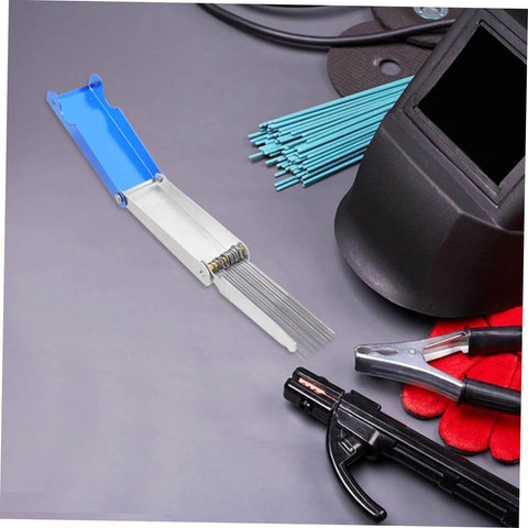 13-Piece Stainless Steel Welding Tip Cleaner Kit With Aluminum Case, Gas Welding Nozzle Cleaning Needles