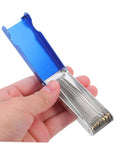 13-Piece Stainless Steel Welding Tip Cleaner Kit With Aluminum Case, shown open with cleaning needles visible.