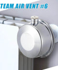 Six Pack Steam Radiator Air Valve One Eighth Inch Steam Air Vent Angle Mount Heat Regulator Valve Copper Chrome Plated