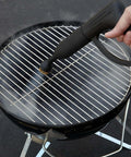 Using Wagner Spraytech C900050.M SteamMachine Nylon and Brass Brush Pack to clean a barbecue grill with steam.