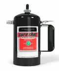 Heavy duty refillable oil sprayer with steel canister and adjustable nozzles, ideal for oils and degreasers, made in the USA.