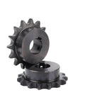 Steel Motor Drive Gear 04C Chain Gear 40 Tooth 12 7mm Keyway Bore Industrial Sprocket Wheel
