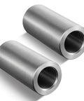 Two Pack Bale Spear Weld On Sleeves, 4.25 Inch Length, 1.96 Inch Outer Diameter, High Strength Steel, front view