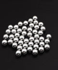 Steel balls from the ✝️ 490-Pack Utility Cart 12.7 mm Platform Size Steel Frame used for moving heavy cargo at home and warehouse