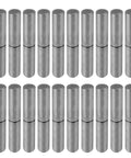 20-Pack Weldable Barrel Hinges Built Tough Two And Three Eighths Inch By One Half Inch Heavy Duty Steel Weld On Bullet Door Hinges