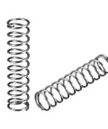 Heavy Duty Spring Steel Coil Set Of 10, 0.05 Inch Wire Diameter, 0.47 Inch Outer Diameter, 2 Inch Free Length, Extended And Compressed Springs For General Tools And Gear, Built Tough, Corrosion And Heat Resistant