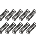 Compression Spring 1.2mm Wire Diameter, 10mm Outer Diameter, 30mm Free Length Steel Extension Spring, Black Finish, Set Of 10