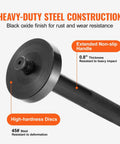 Heavy-duty steel construction from the 52 Piece Bushing Bearing And Seal Driver Kit Pro Grade For Transmission Bearings And Axle Seals