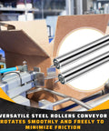 Galvanized Steel Conveyor Rollers For Roller Stands By Tandefio 10 Inch Length And 1.5 Inch Diameter in manufacturing setup