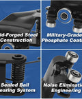 All Metal Sliding Door Rollers Replacement Set For Odyssey 2005 To 2010 Ex Ex L Touring Left And Right 72561 SHJ A21