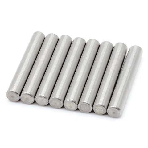 DIY Ready Replacement Dowel Pins for IKEA IVAR Bookcase Shelving System 6x40mm Plated Steel Pegs Pack Of 8