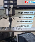 Drill press using 7 Degree Ball Joint Tapered Reamer With One And One Half Inch Per Foot Taper M2 6542 High Speed Steel