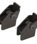 Two Pack Heavy Duty Steel Dump Truck Trailer Hinges Compatible With Two Inch Rectangular Tube Up To Six Inch Or Wider Durable Rust