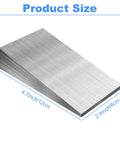8-Piece Steel Flange Wedge Shims Set For Precision Alignment And Welding, showing dimensions 4.7x2.4x0.8 inch, Pro-Grade LOYORTY