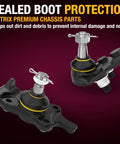 Beefy Front Lower Ball Joint Kit For Mercedes Benz E Class And SL Models From The 1990s with sealed boot protection