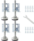 4 Pack Heavy Duty Leveling Feet Furniture Levelers Leg Adjustable Table Legs Leveler For Furniture Pools Cabinets