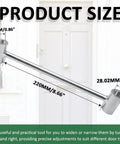 Double Head Door Hinge Adjustment Tool 14-19mm displayed with labeled measurements for quick gap adjustment.