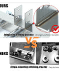 Integrated welded frame vs screwed mount of Stainless Steel Hitch Mounted Fishing Rod Holder For 2 Inch Hitch Receivers Built To Last