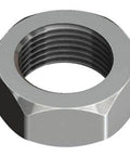 Offset Heim Joint Rod End with 3/4 Bore and 7/8-14 Shank, showing close-up of heavy duty nut for steering and suspension use.