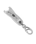 Elite Nut And Bolt Size Identifier Keychain Pro Grade SAE And Metric Gauge 8 To 25 Mm And 5/16 To 1 Inch Steel with clip